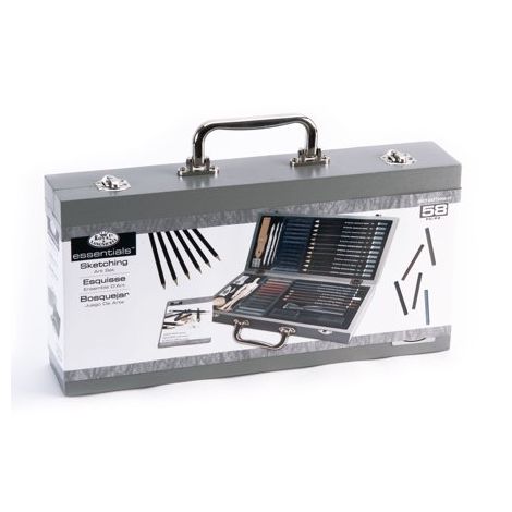 Zestaw szkicowy R&L Deluxe Sketching Artist Set, 58 elementów - 2